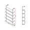 Artiss Wall Display Shelves Industrial DIY Pipe Shelf Rustic Floating Brackets