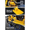 Giantz 23 Plate Compactor 6.5HP Compactors 95KG Vibration Rammer with Wheels"