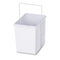 Set of 2 15L Twin Pull Out Bins - White