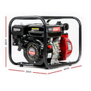 2inch High Flow Water Pump - Black & Red