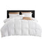 Giselle Bedding Goose Down Feather Quilt Cover Duvet 800GSM Winter Doona White King