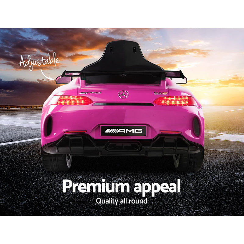 Kids Ride On Car MercedesBenz AMG GT R Electric Pink