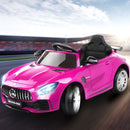 Kids Ride On Car MercedesBenz AMG GT R Electric Pink