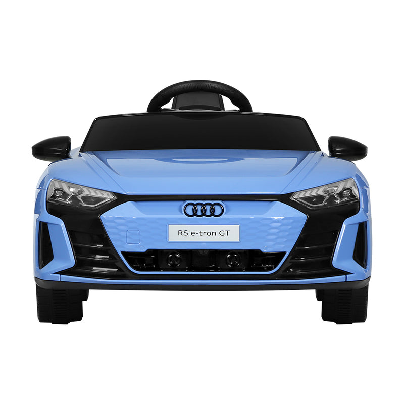 Audi Ride On Car Electric Sports Toy Cars RS e-tron GT Licensed Rigo Blue 12V