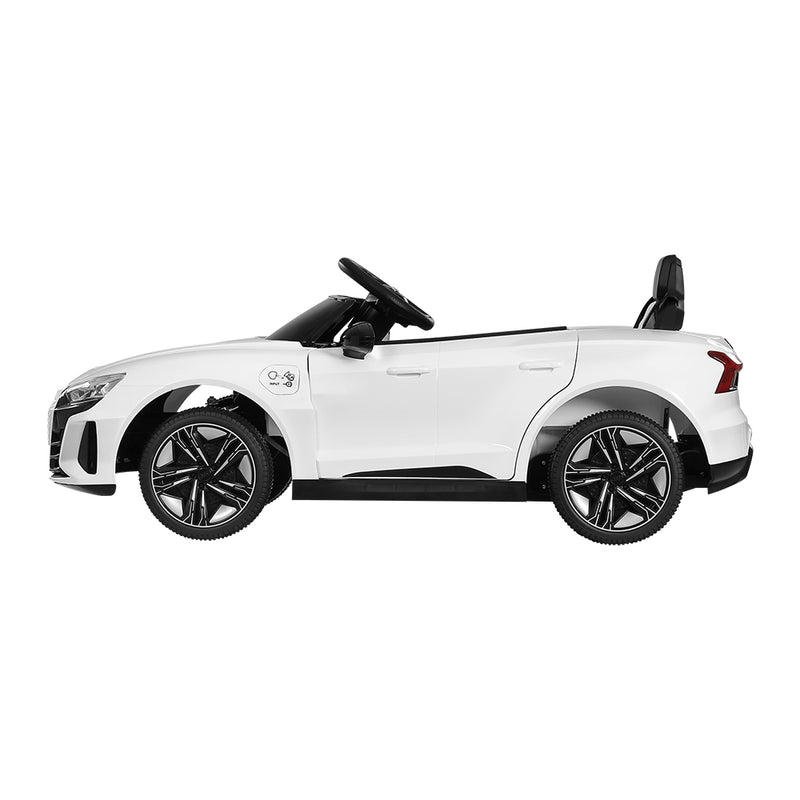Audi Ride On Car Electric Sports Toy Cars RS e-tron GT Licensed Rigo White 12V