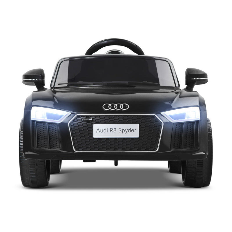 Kids Ride On Car Audi R8 Licensed Electric 12V Black