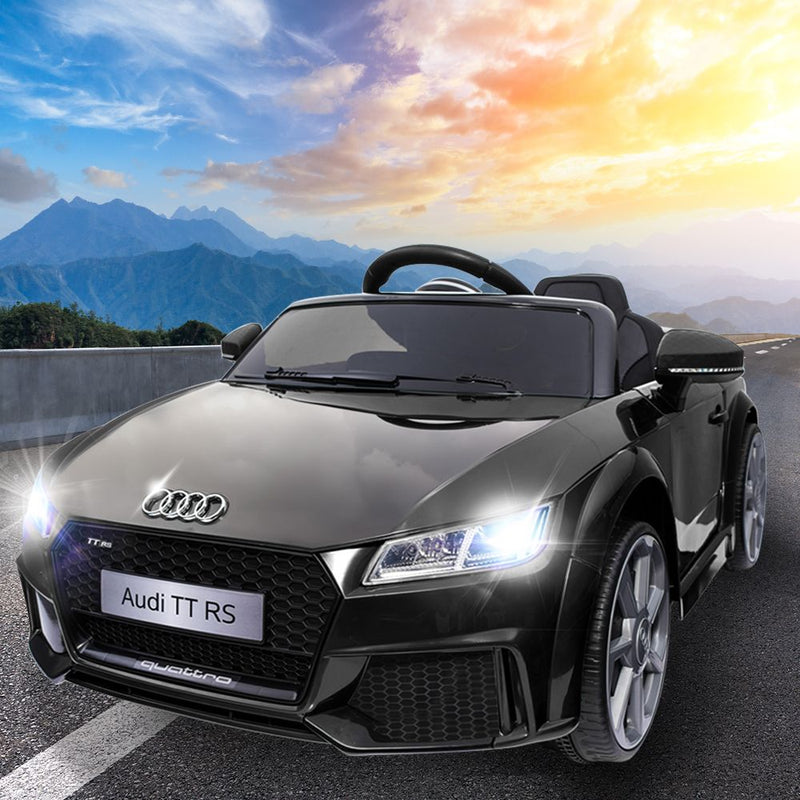 Kids Ride On Car Audi Licensed TT RS Black