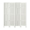 Artiss Ashton Room Divider Screen Privacy Wood Dividers Stand 4 Panel White