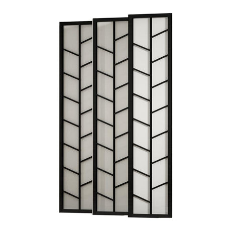 Artiss Room Divider Screen Privacy Wood Dividers Stand 6 Panel Archer Black