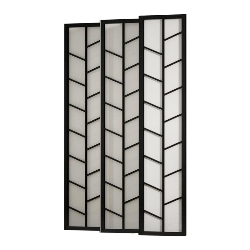 Artiss Room Divider Screen Privacy Wood Dividers Stand 6 Panel Archer Black
