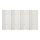 Artiss Room Divider Screen Privacy Wood Dividers Stand 8 Panel Archer White
