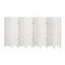 Artiss Clover Room Divider Screen Privacy Wood Dividers Stand 8 Panel White