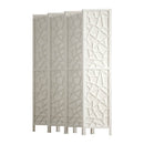 Artiss Clover Room Divider Screen Privacy Wood Dividers Stand 8 Panel White
