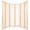 Artiss 6 Panel Room Divider Privacy Screen Foldable Pine Wood Stand Natural