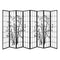 Artiss 8 Panel Room Divider Screen Privacy Dividers Pine Wood Stand Shoji Bamboo Black White