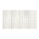 Artiss Room Divider Screen Privacy Wood Dividers Stand 8 Panel Nova White