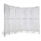 Artiss 6 Panel Room Divider Privacy Screen Foldable Wood Stand White