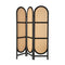 Artiss 3 Panel Room Divider Screen 151x180cm Rattan Brown