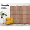 Artiss 6 Panel Room Divider Screen Privacy Timber Foldable Dividers Stand Natural