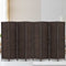 Artiss Room Divider 8 Panel Dividers Privacy Screen Rattan Wooden Stand Brown