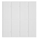 Artiss 4 Panel Room Divider Screen 164x170cm Pegboard White