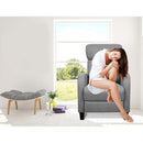 Artiss Fabric Reclining Armchair - Grey