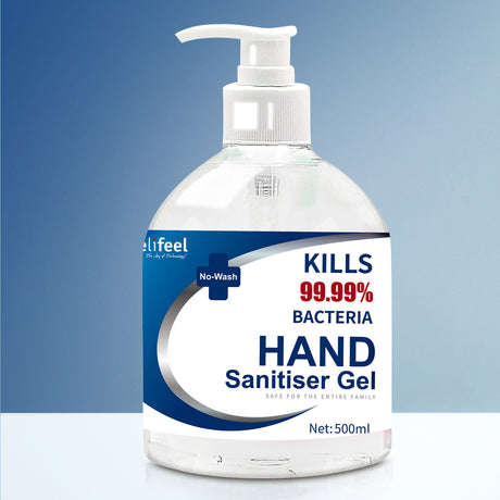 Relifeel Hand Sanitiser 2L 500mL x4 72% Alcohol Sanitizer Gel Instant Wash