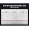 DEVANTI Fixed Range Hood Rangehood Stainless Steel Kitchen Canopy 90cm 900mm