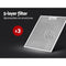 DEVANTI Fixed Range Hood Rangehood Stainless Steel Kitchen Canopy 90cm 900mm