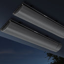 Devanti 2X 3200W Electric Radiant Heating Panel Outdoor Home Strip Heater Heat