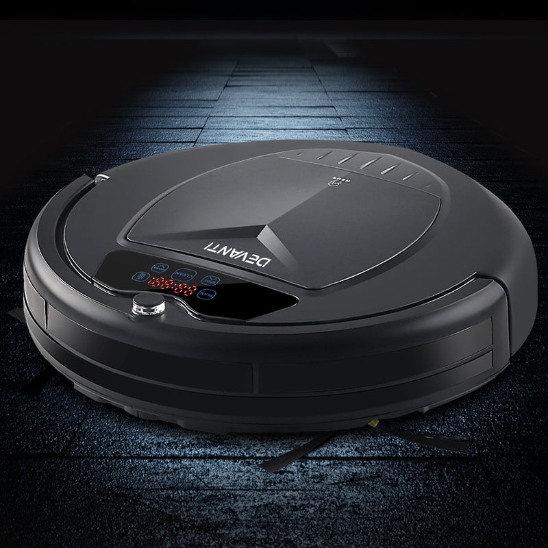 Devanti Robot Vacuum Cleaner Robotic Carpet Floor Dry Clean Automatic Recharge