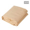 Instahut 4 x 5m Waterproof Rectangle Shade Sail Cloth - Sand Beige