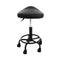 Artiss Saddle Stool Salon Chair Black Swivel Beauty Barber Hairdressing Gas Lift