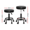 Artiss 2X Salon Stool Swivel Round Barber Hair Bar Stools Hydraulic Lift Black