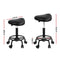 Artiss Salon Stool Black Swivel Barber SADDLE Hairdressing Bar Chairs Gas Lift