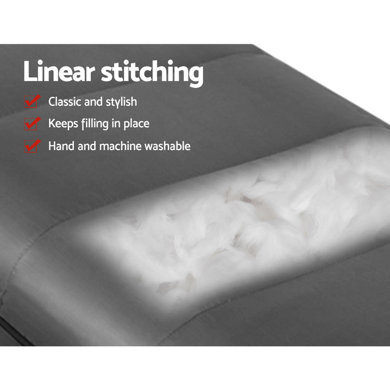 Weisshorn Sleeping Bag Single Camping Hiking Winter Thermal Grey