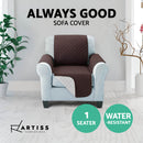Artiss Sofa Cover Quilted Couch Covers Protector Slipcovers 1 Seater Coffee