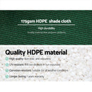 Instahut 1.83 x 20m Shade Sail Cloth - Green