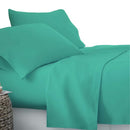 Giselle Bedding Double Size 4 Piece Micro Fibre Sheet Set - Aqua