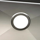 Cefito 60cm x 45cm Stainless Steel Kitchen Sink Under/Top/Flush Mount Black