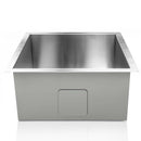 Cefito 36cm x 36cm Stainless Steel Kitchen Sink Under/Top/Flush Mount Silver