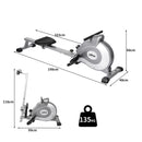Centra Magnetic Rowing Machine 10 Level Resistance Exercise Fitness Home Gym