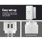 2x WiFi Smart Plug Home Socket Switch Outlet APP Control USB Port Alexa Amazon
