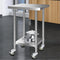 Cefito 430 Stainless Steel Kitchen Benches Work Bench Food Prep Table with Wheels 610MM x 610MM