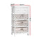 Artiss 3 Basket Storage Drawers - White