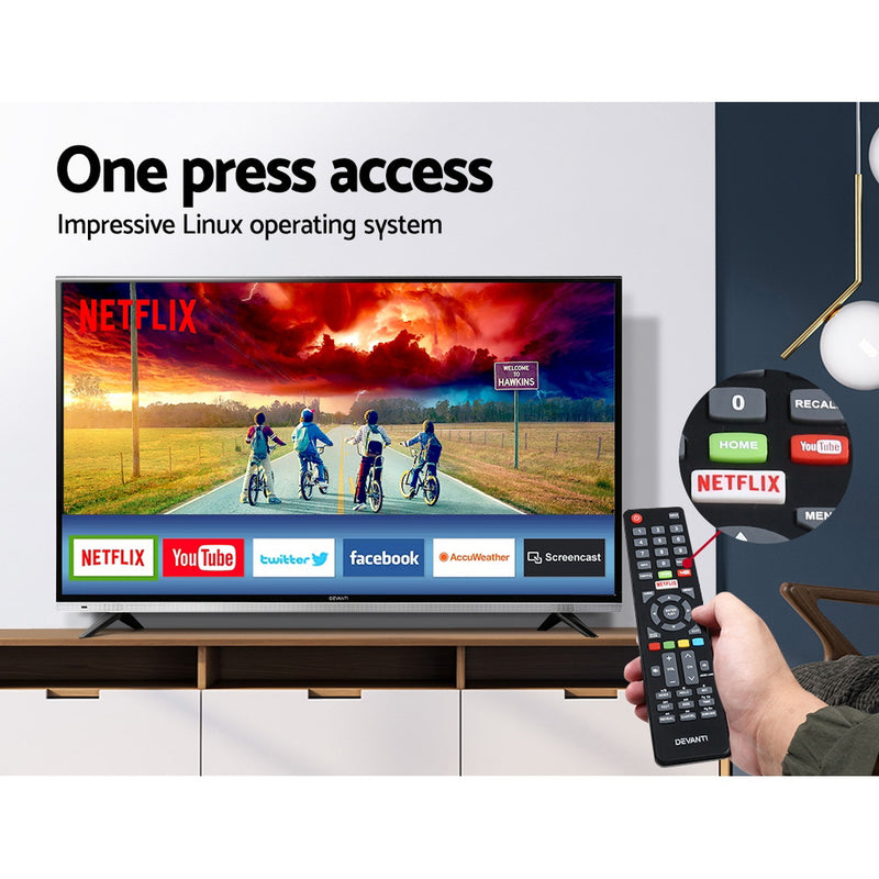 DEVANTi 55 Smart TV 4K UHD HDR LED LCD"