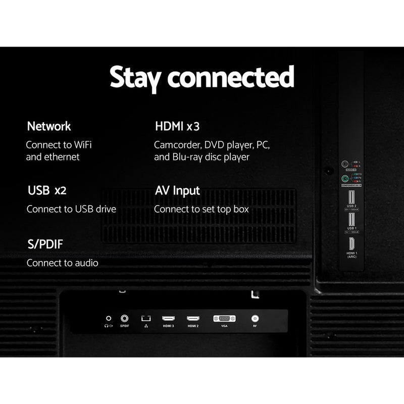 DEVANTi 55 Smart TV 4K UHD HDR LED LCD"