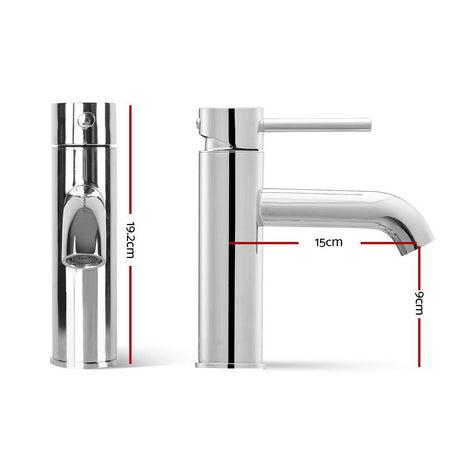 Cefito Basin Mixer Tap Faucet Silver