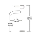 Cefito Basin Mixer Tap - Silver