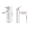 Cefito Basin Mixer Tap Faucet Silver